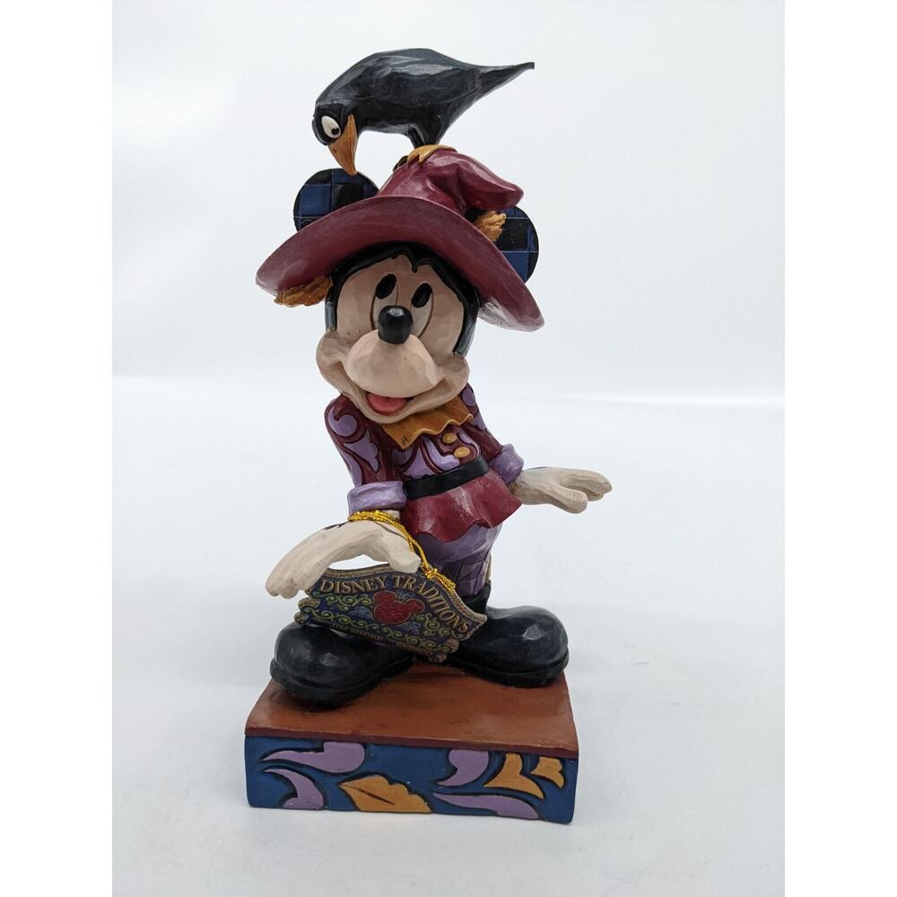 Disney Traditions - Scaredy-Crow - Scarecrow Mickey Mouse - 6010862 Jim Shore